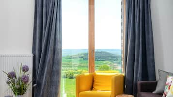 Landuitzicht vanuit accommodatie