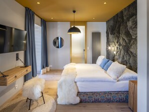 Superior-værelse | Allergivenligt sengetøj, minibar, individuelt design