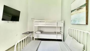 2 quartos, Wi-Fi, roupa de cama