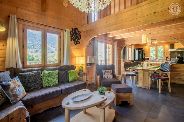 TV, DVD player, stereo