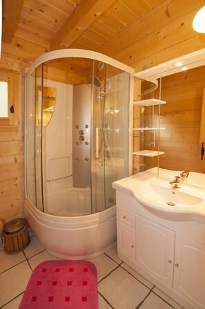 Shower, hair dryer - LA Verdine - Hauteluce-les-saisies (HAUTELUCE LES SAISIES)