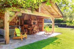 Restauration en plein air