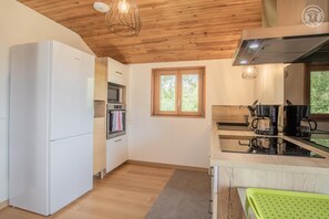 Fridge, microwave, oven, stovetop - Chalet Belledonne - LA Thuile (LA THUILE)