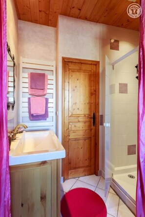 Shower, hair dryer, towels - LE Talapet - Moisette (ALBIEZ MONTROND)