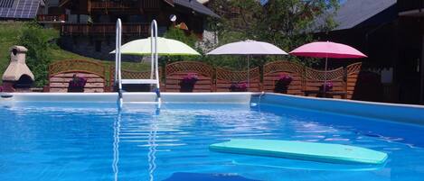 Una piscina climatizada