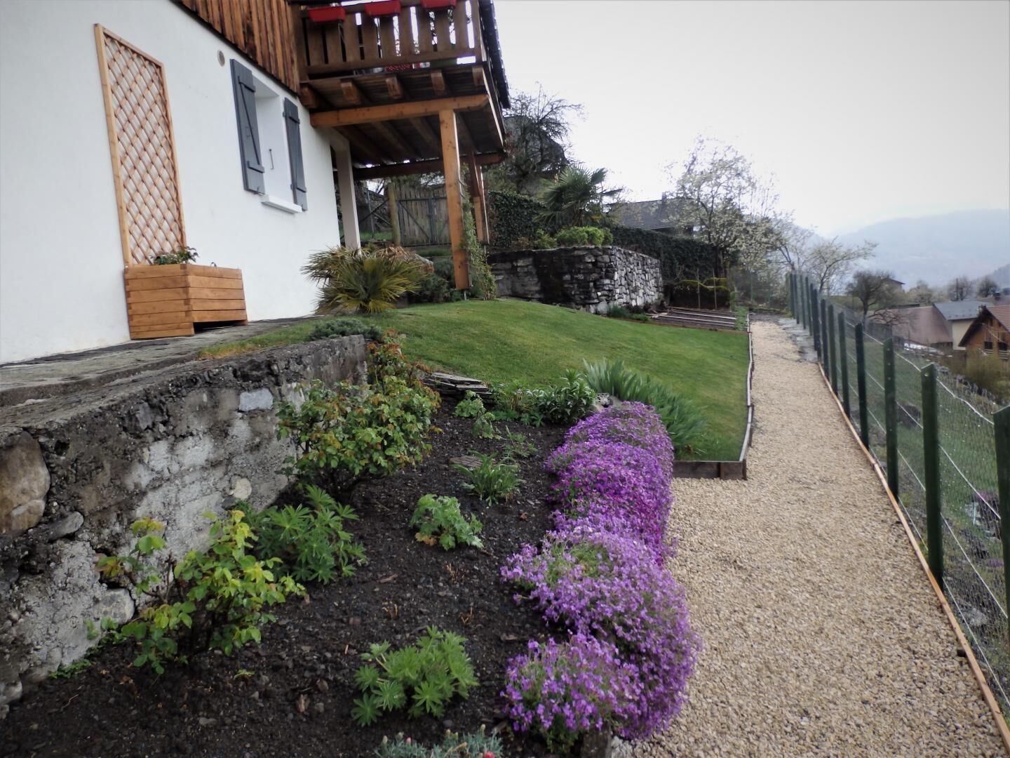 Enceinte de l’hébergement