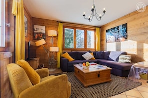 TV, DVD player - Chalet DE LA Foret DES Reys (CREST VOLAND COHENNOZ)