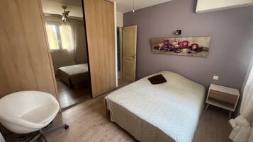 2 chambres, Wi-Fi gratuit, draps fournis