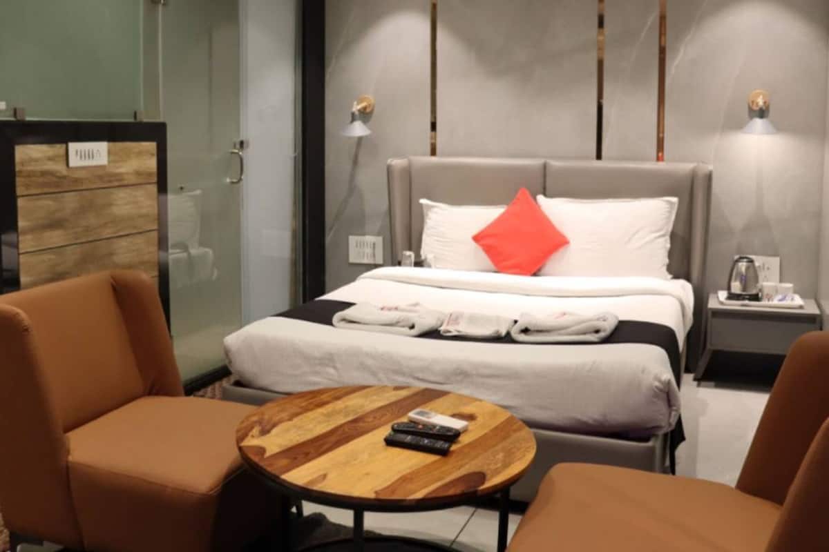 Deluxe kamer | 1 slaapkamer, lakens van Egyptisch katoen, luxe beddengoed, gratis wifi