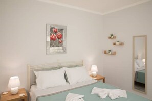 2 chambres, fer et planche à repasser, Wi-Fi gratuit, draps fournis