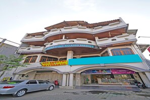 Façade de l’hébergement