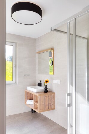 Dutxa, assecador de cabells, tovalloles i paper higiènic 