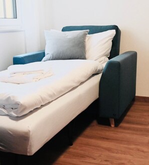 1 Schlafzimmer, Bügeleisen/Bügelbrett, kostenloses WLAN, Bettwäsche