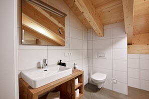 Shower, hair dryer, towels, soap - Alpenstolz #3.06 Comfort with Coolfire (Damüls)