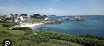 Maison de Charme Avec Jacuzzi à 35 Mètres de la mer - Bretagne / île de Batz