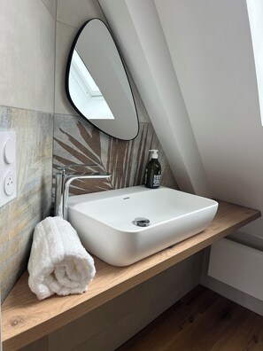 Dusche, Handtücher