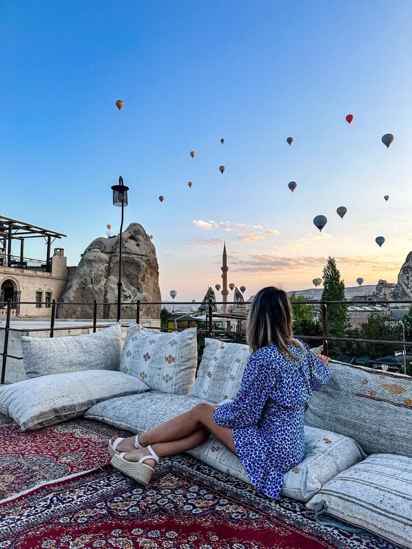 Terrace/patio - Escape Cave Suites (Nevsehir)