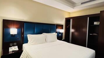 Chambre Deluxe | Literie hypoallergénique, surmatelas, coffres-forts dans les chambres