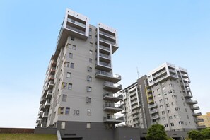 Majoituspaikan julkisivu