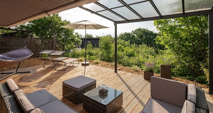 RhönKristall modernes Terrassenhaus mit Weitblick