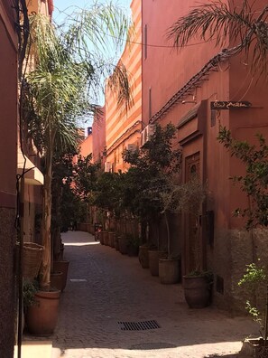 Enceinte de l’hébergement