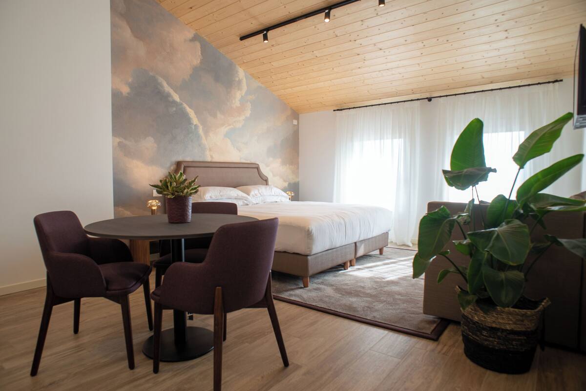 Studio | Bộ trải giường bằng vải Frette của Ý, bộ đồ giường cao cấp 