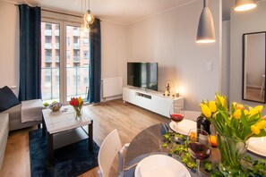 Apartamento Deluxe | Sala de estar