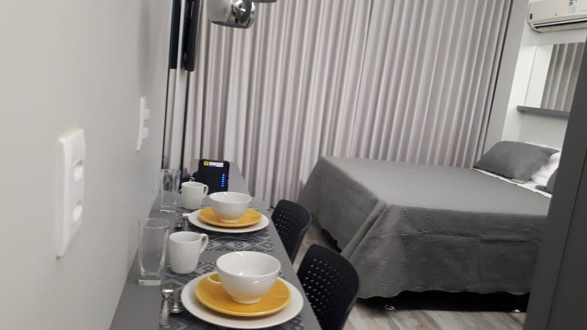 Desk, blackout curtains, iron/ironing board, free WiFi