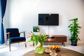 Deluxe Apartment | Living room - Maya's 52 (Gdansk)