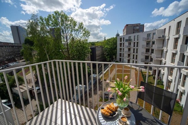 Deluxe Apartment | Balcony - Maya's 52 (Gdansk)