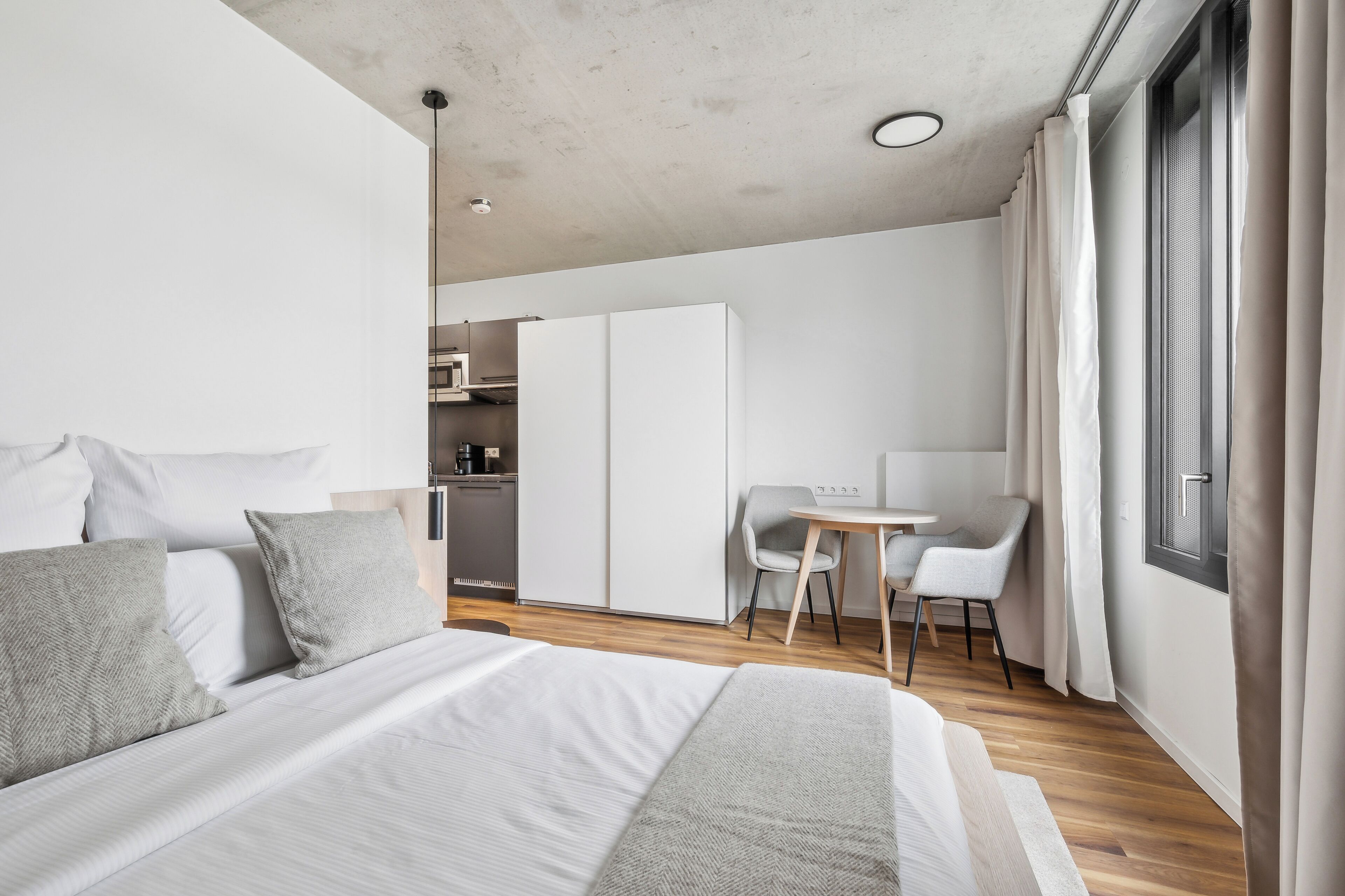 Urban Accessible Studio | Sistema de insonorización, wifi gratis, ropa de cama