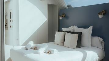 Suite panorámica | Minibar, wifi gratis, ropa de cama