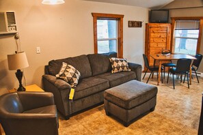 Living area - Broadview- in a no-wake zone in Chetek, WI on the Chetek Chain of Lakes.  (Chetek)