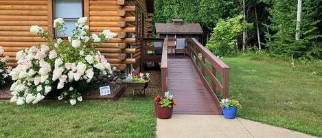 Àrea exterior de l'allotjament