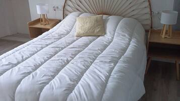 5 slaapkamers, een bureau, een strijkplank/strijkijzer, gratis wifi