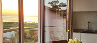 Aloha Paradies first beach line with direct sea view in new building, Glowe, Baltic Sea