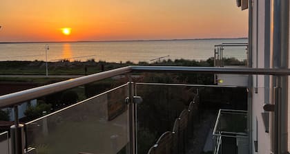 Apartment first beach line with direct sea view in new building in Glowe on the Baltic Sea