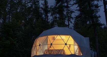 Red Owl Retreat: The Peaks Geodesic Dome