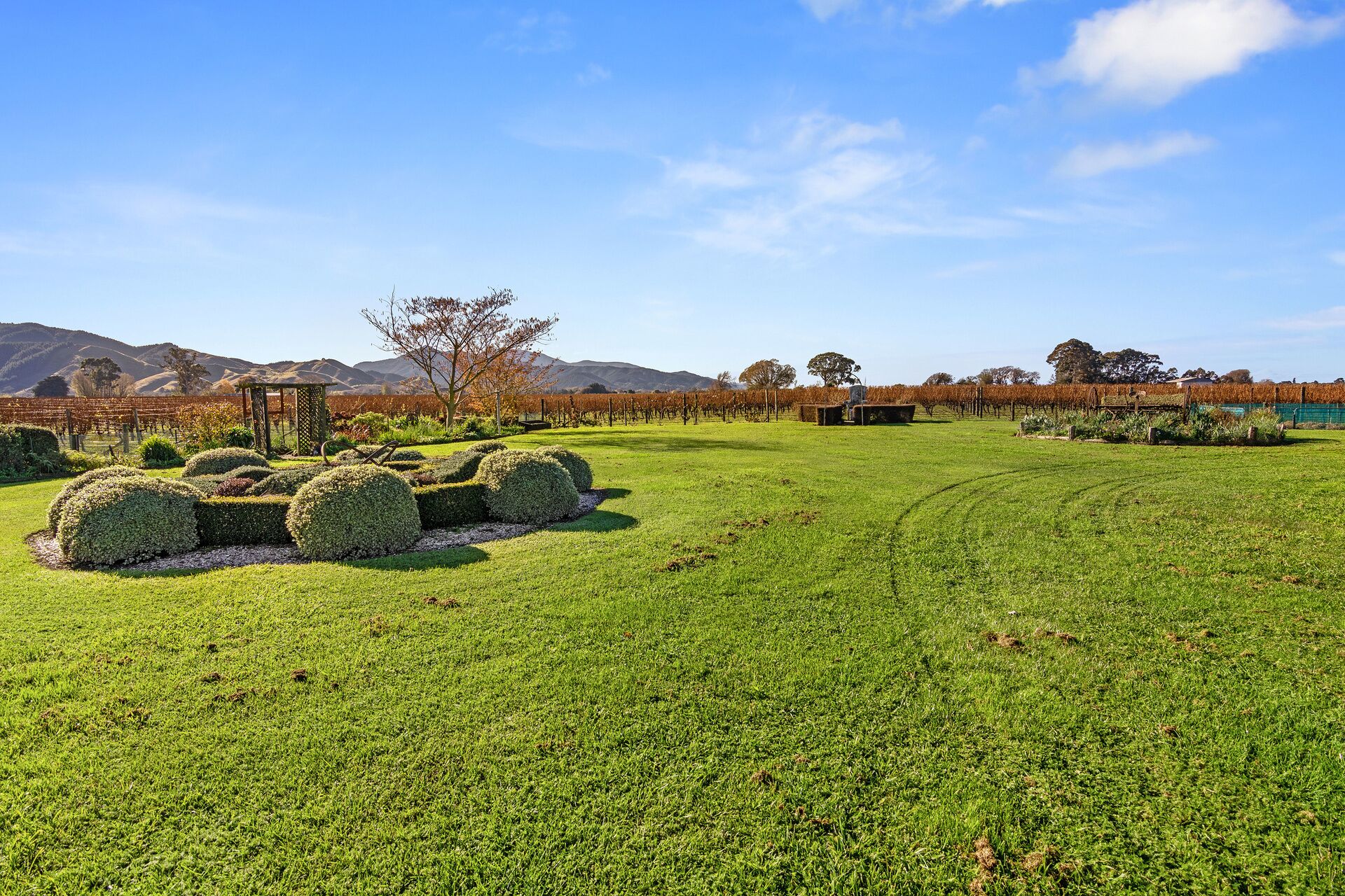Áreas de la propiedad