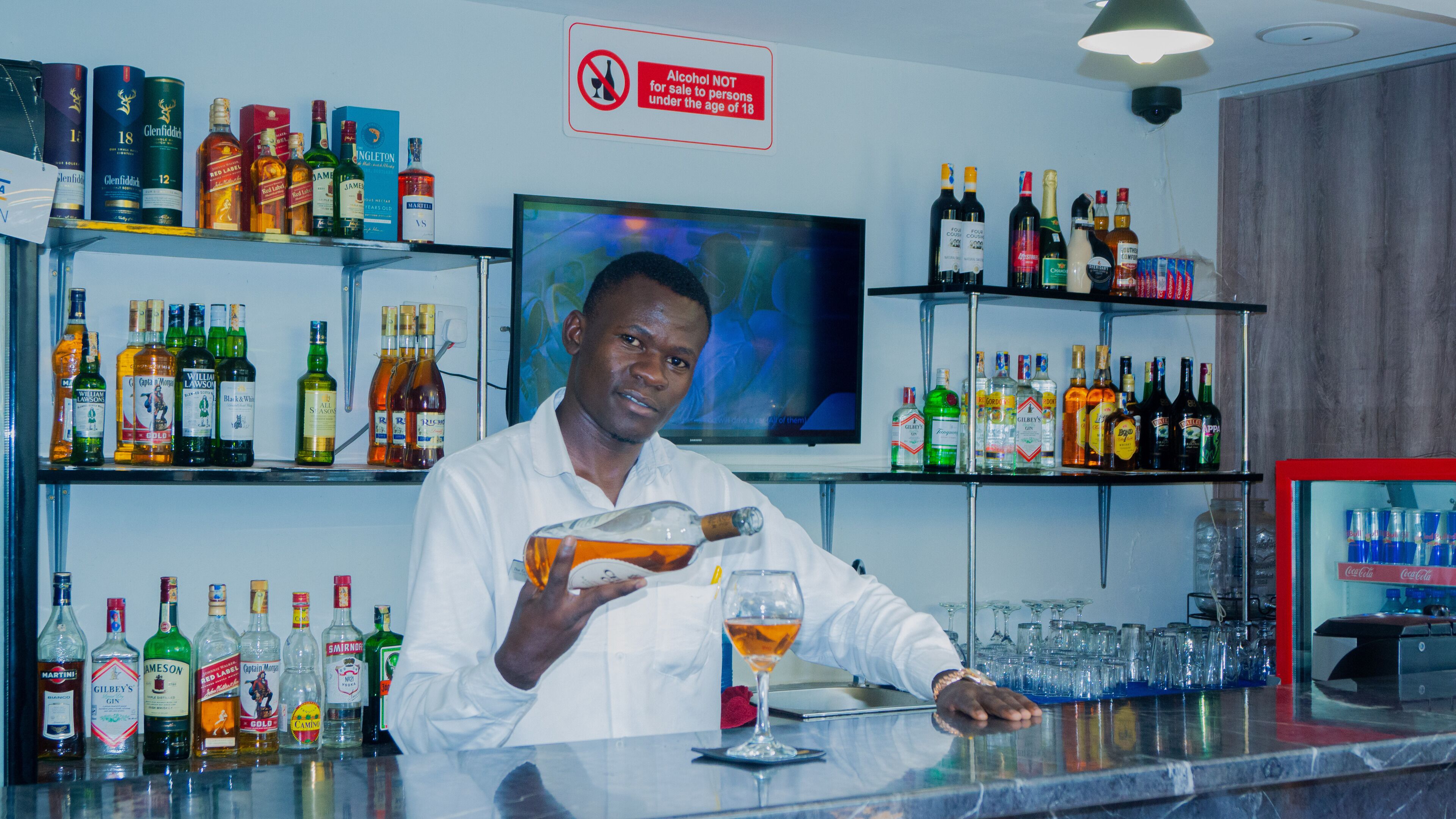 Bar (in der Unterkunft)