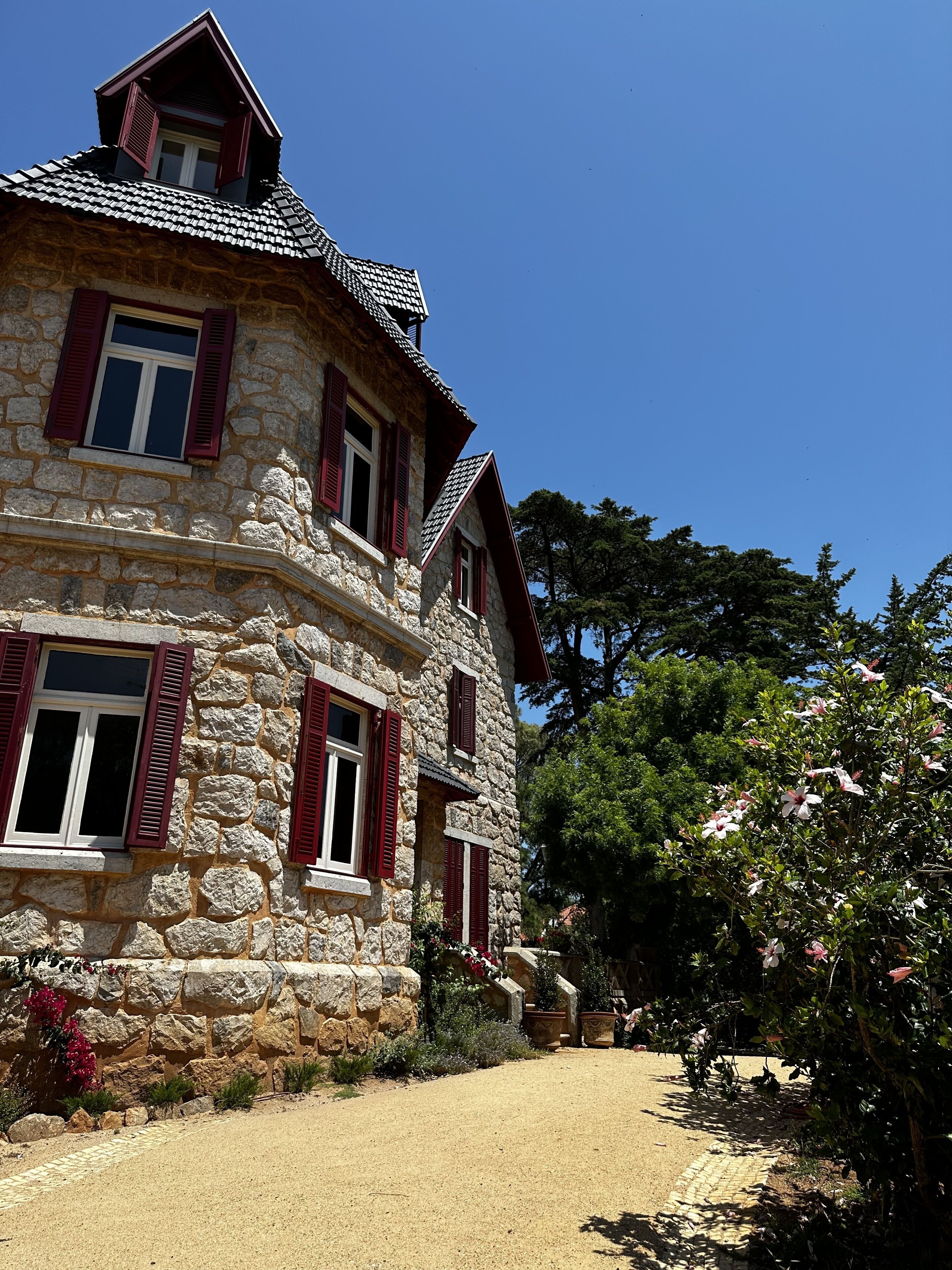 Façade de l’hébergement