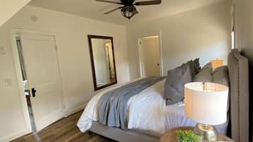 4 bedrooms, iron/ironing board, travel cot, free WiFi