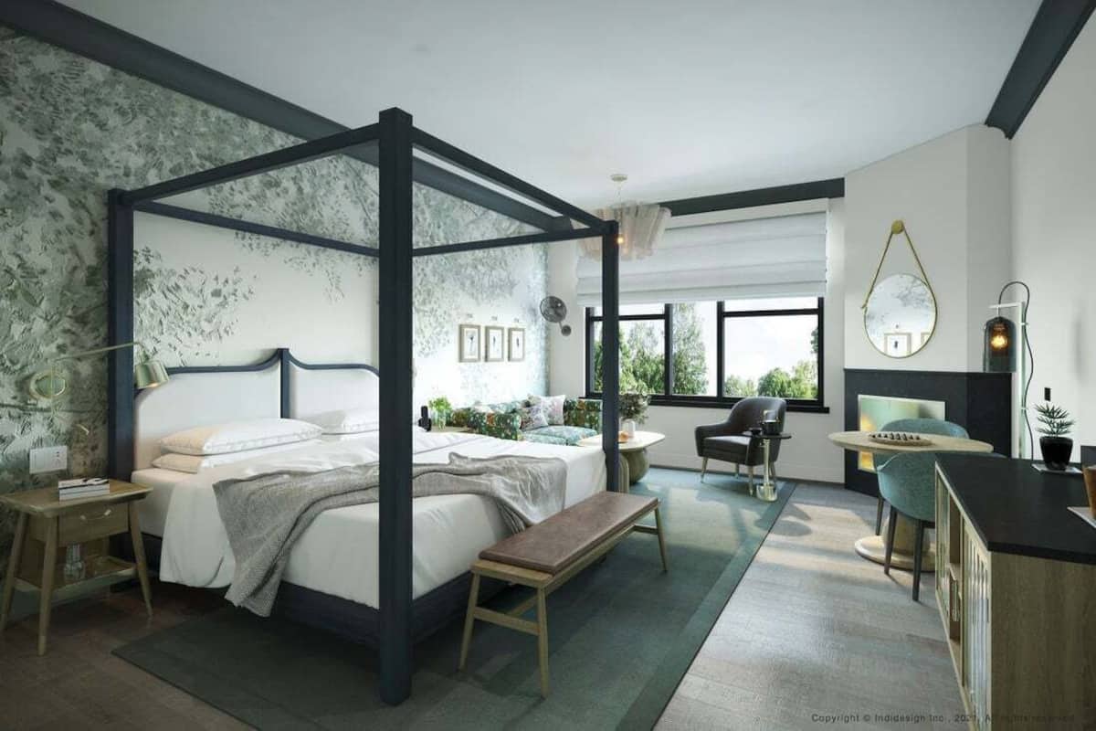 Frette Italian sheets, premium bedding, down duvets, in-room safe