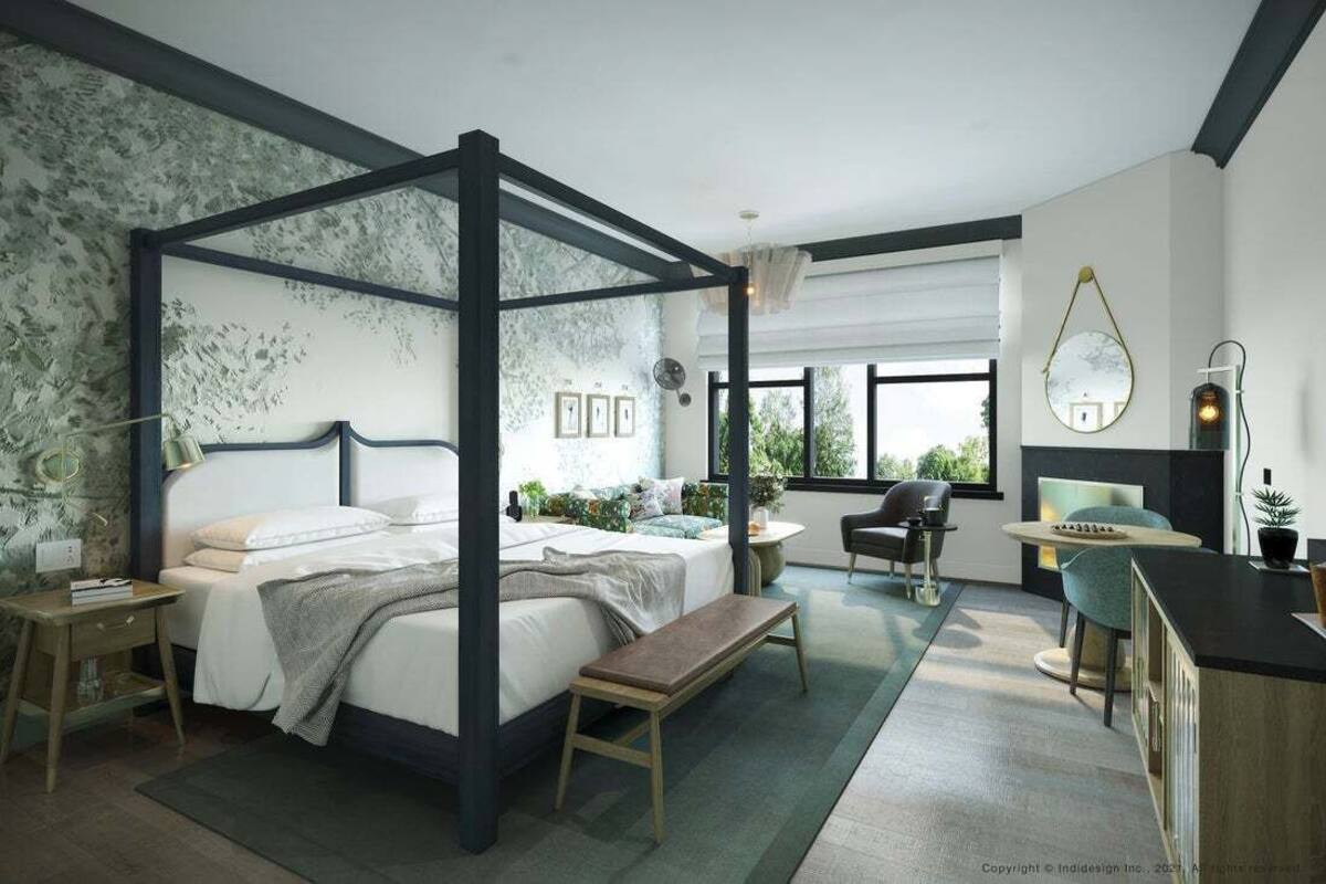 Frette Italian sheets, premium bedding, down duvets, in-room safe