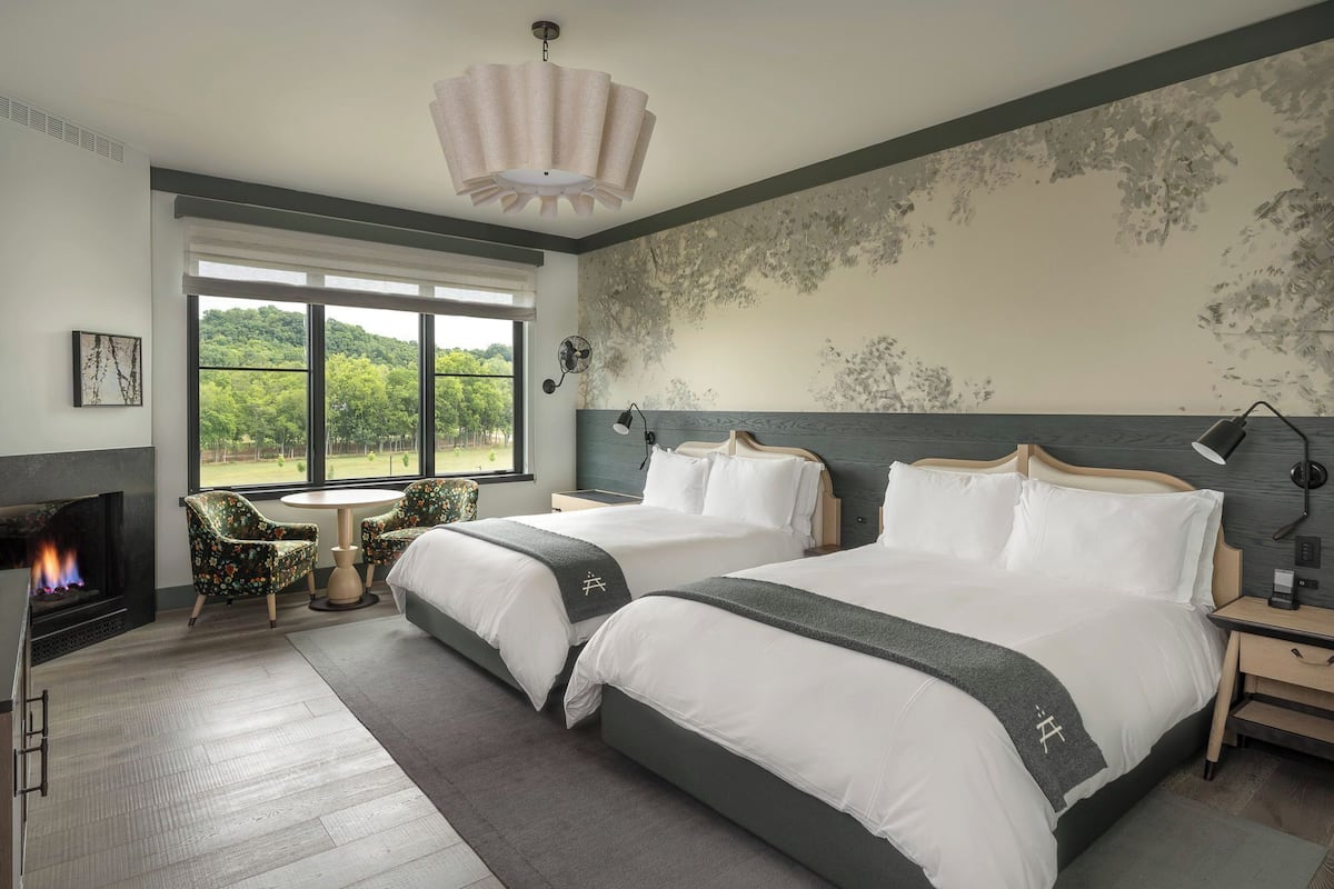 Frette Italian sheets, premium bedding, down duvets, in-room safe
