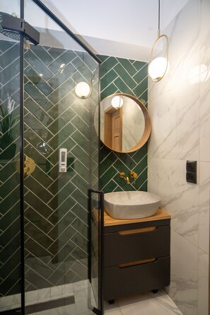 Appartement exclusif | Salle de bain | Serviettes fournies