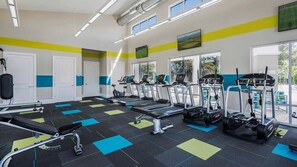 Fitnessbereich