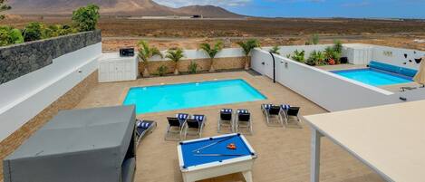 Beheizter Pool