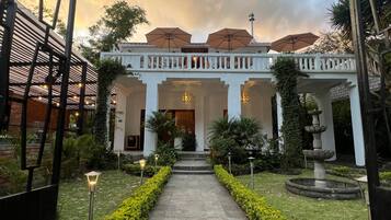 Voorkant van accommodatie