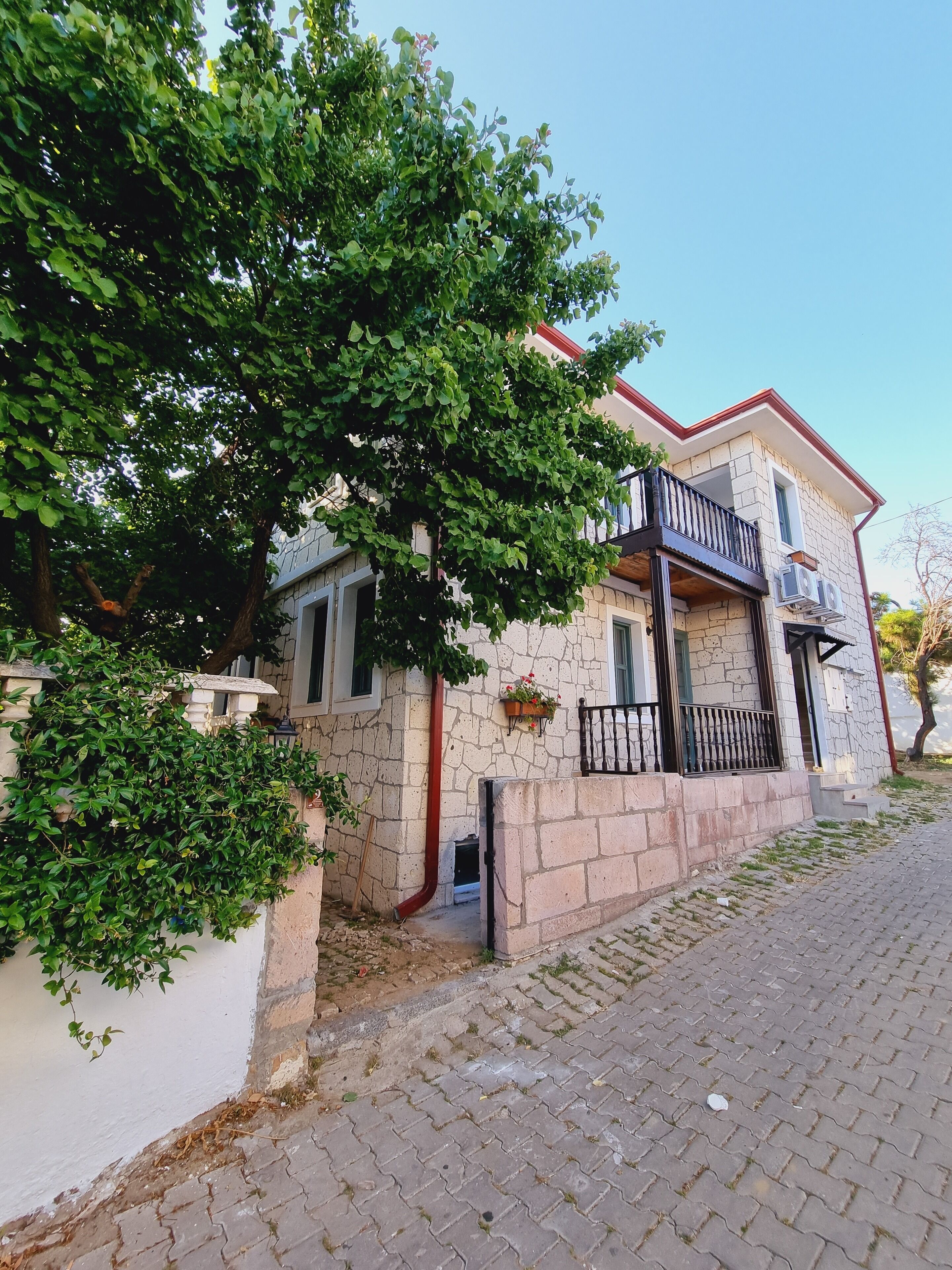 Fachada de la propiedad